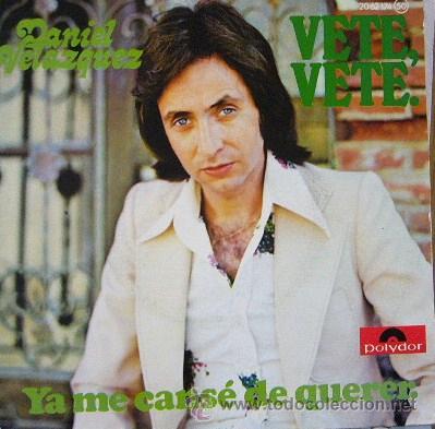 Discos de vinilo: DV0329.- DANIEL VELAZQUEZ. POLYDOR 2062 174 - Foto 1
