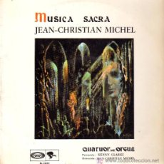 Discos de vinilo: JEAN CHRISTIAN MICHEL & KENNY CLARKE - MÚSICA SACRA - LP 1969