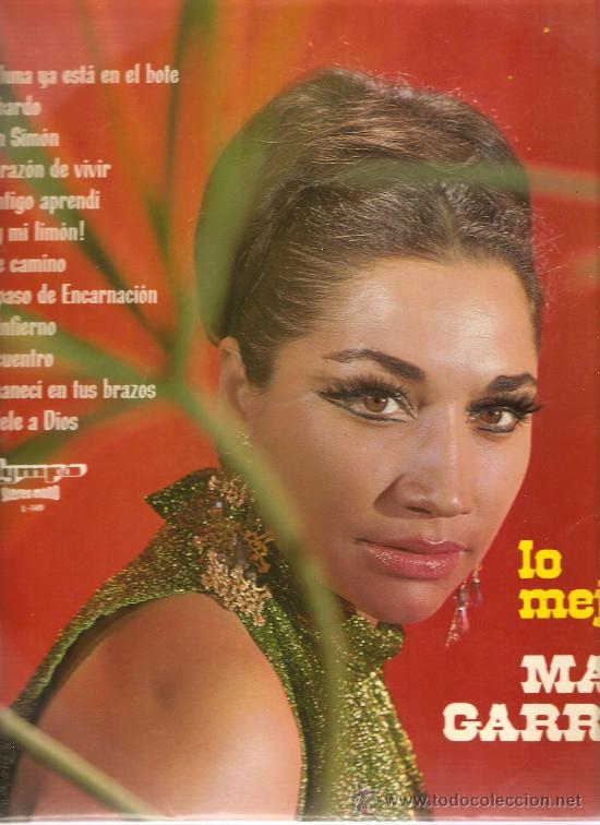 Discos de vinilo: LP LO MEJOR DE MARUJA GARRIDO - Foto 1