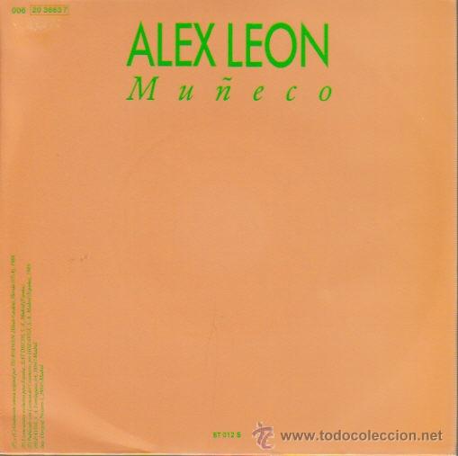 Discos de vinilo: ALEX LEON-MU&Ntilde;ECO SINGLE VINILO 1989 PROMOCIONAL