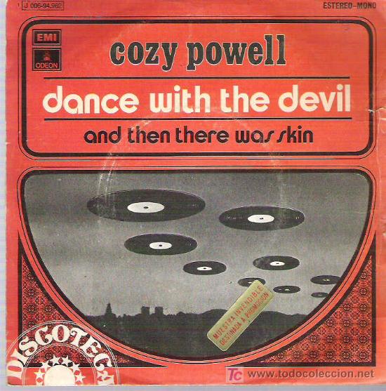 Discos de vinilo: cozy powell - dance with the devil *** promocional emi odeon 1973 - Foto 1