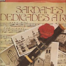 Discos de vinilo: LP SARDANAS - COBLA CIUTAT DE GIRONA - SARDANES DEDICADES A RUBI