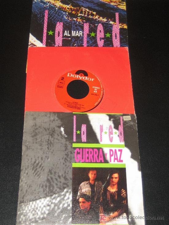 Discos de vinilo: LOTE DE TRES SINGLES LA RED - Foto 1