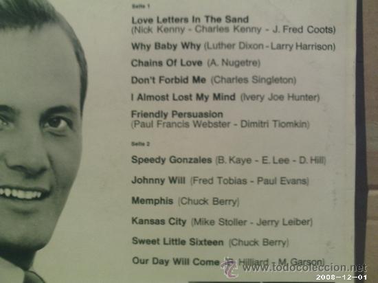 Discos de vinilo: PAT BOONE ---- THE BEST OF - Foto 2