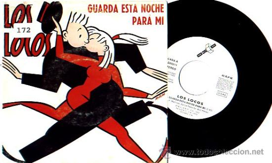 Discos de vinilo: LOS LOCOS 7&rdquo; PROMO - Foto 1