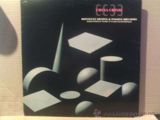Discos de vinilo: CHINA CRISIS ---- DIFFICULT SHAPES and PASSIVE RHYTMS - Foto 1