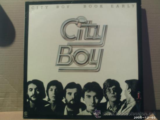 Discos de vinilo: CITY BOY ---- BOOK EARLY - Foto 1