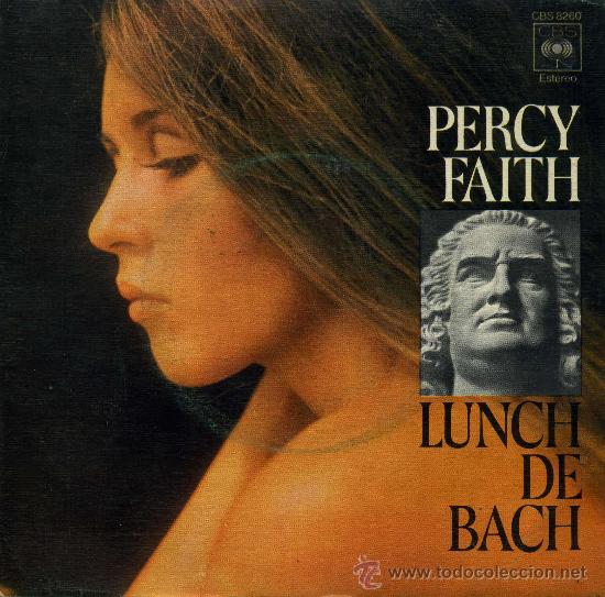 Discos de vinilo: Percy Faith - Lunch de bach - Foto 1