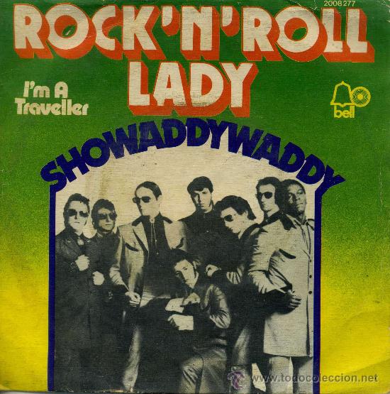 Discos de vinilo: Showaddywaddy - Rock &acute;n&acute; roll lady - Foto 1
