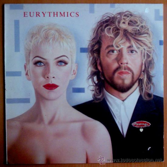 Discos de vinilo: EURYTHMICS LP REVENGE 1986 ORIGINAL ESP - Foto 1