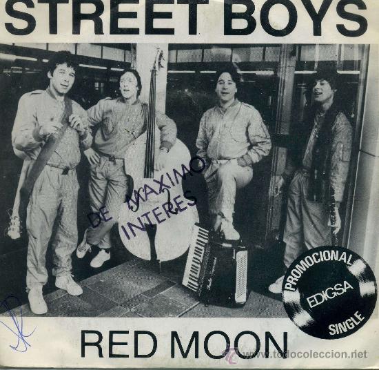 Discos de vinilo: Street Boys - Red Moon - Foto 1