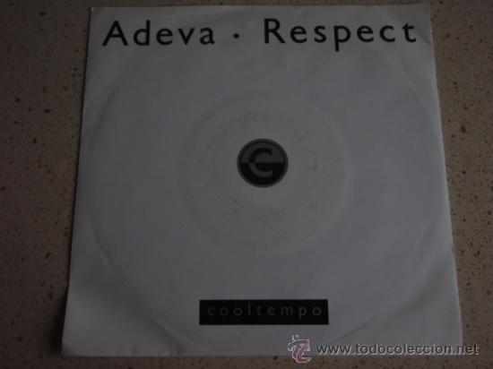 Discos de vinilo: ADEVA  ( RESPECT   2 VERSIONES de OTIS REDING )   GERMANY-1988   SINGLE45  CHRYSALIS - Foto 1