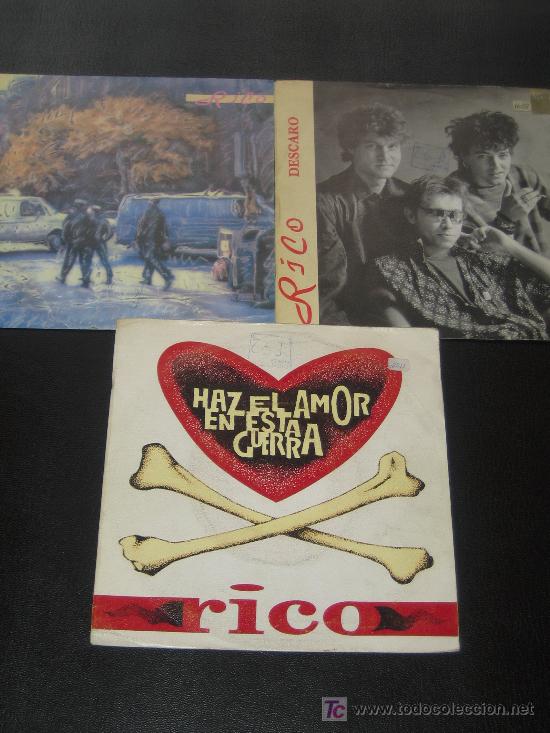 Discos de vinilo: LOTE DE 3 SINGLES RICO - Foto 1