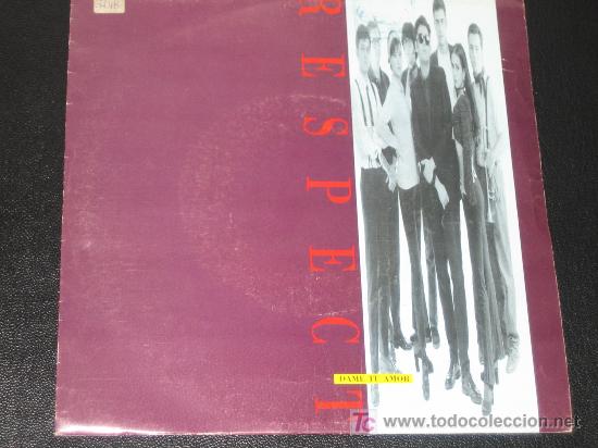 Discos de vinilo: RESPECT - DAME TU AMOR - Foto 1