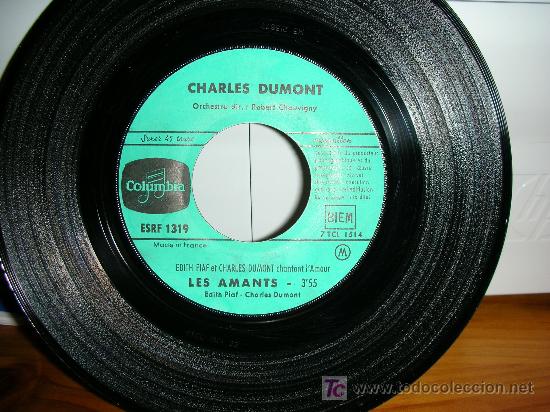 Discos de vinilo: EDITH PIAF/CHARLES DUMONT E.P. - Foto 2