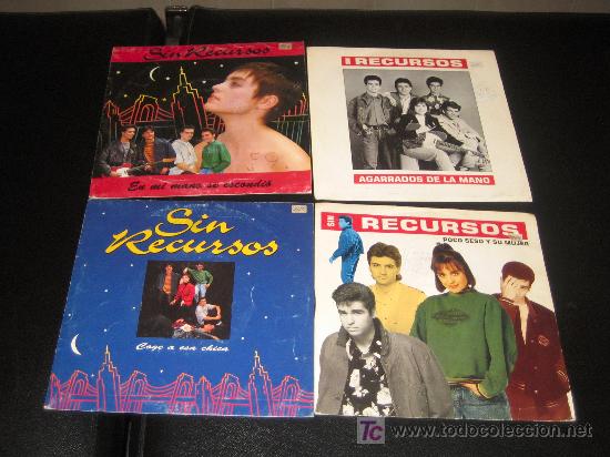 Discos de vinilo: LOTE DE 4 SINGLES  SIN RECURSOS - Foto 1
