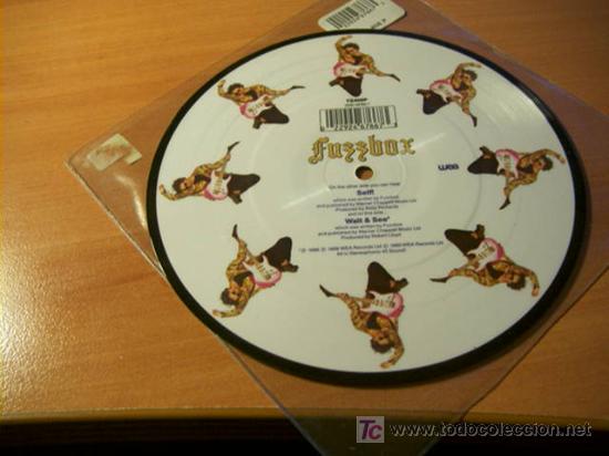 Discos de vinilo: FUZZBOX ( SELF / WAIT & SEE ) SINGLE PICTURE DISC 1989 (EPI02) - Foto 2