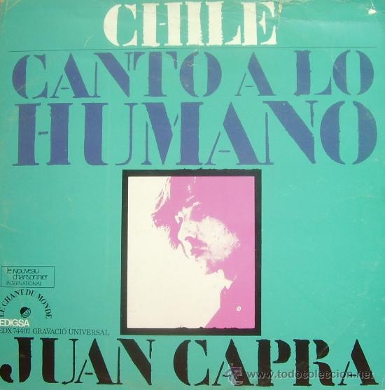 Disques de vinyle: JUAN CAPRA-CANTO AL O HUMANO LP VINILO CON PORTADA DOBLE 1971 SPAIN