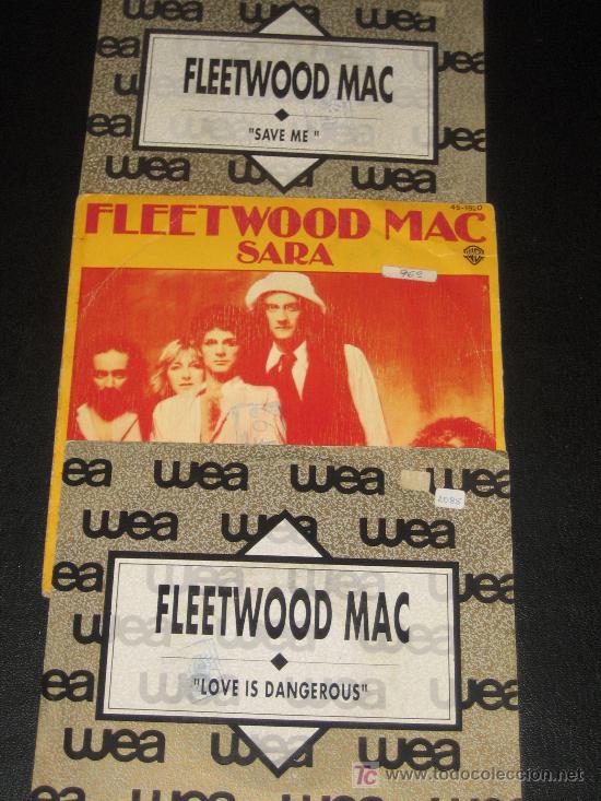 Discos de vinilo: FLEET WOOD MAC - LOTE DE TRES SINGLES - Foto 1