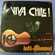 Dischi in vinile: LP DE VIVA CHILE ! DE INTI-ILLIMANI 1977. Lote 26632412