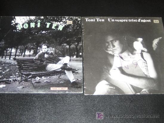 Discos de vinilo: LOTE DE DOS SINGLES - TONI TEN - Foto 1