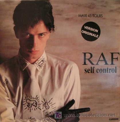 Discos de vinilo: MAXI - RAF - SELF CONTROL - EDICION FRANCESA 1984 - Foto 1