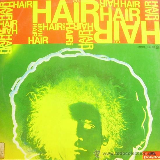 Discos de vinilo: BSO HAIR LP 1969 SPAIN - Foto 1