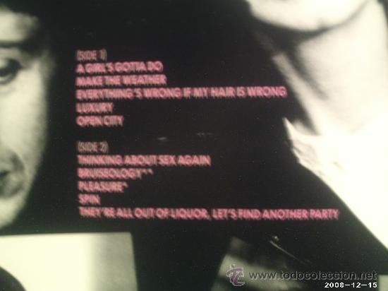 Discos de vinilo: WAITRESSES ---- BRUISEOLOGY - Foto 2