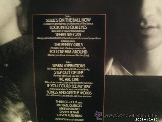 Discos de vinilo: THE THREE O&acute;CLOCK ---- EVER AFTER - Foto 2
