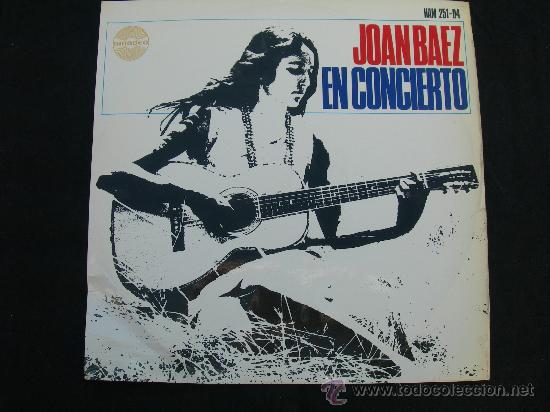 Discos de vinilo: LP JOAN BAEZ EN CONCIERTO / A&Ntilde;O 1966 - Foto 1