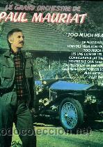 Discos de vinilo: Paul Mauriat  LP Too much heaven  M-/E+ - Foto 1