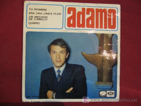 Discos de vinilo: ADAMO - 45 R.P.M. - Foto 1