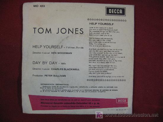 Discos de vinilo: TOM JONES - 45 RPM - Foto 3