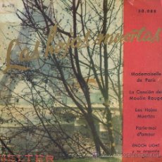 Discos de vinilo: ENOCH LIGHT / MADEMOISELLE DE PARIS / LA CANCION DEL MOULIN ROUGE / LAS HOJAS MUERTAS (EP). Lote 11206230