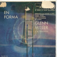 Discos de vinilo: GLENN MILLER / SERENATA A LA LUZ DE LA LUNA / CURSO VELOZ / JARRITA MARRON / AIRE LONDINENSE (EP 59). Lote 11218998