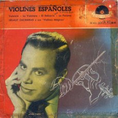 Discos de vinilo: HELMUT ZACHARIAS / VALENCIA / EL RELICARIO / LA PALOMA / LA VIOLETERA (EP 58). Lote 11219181