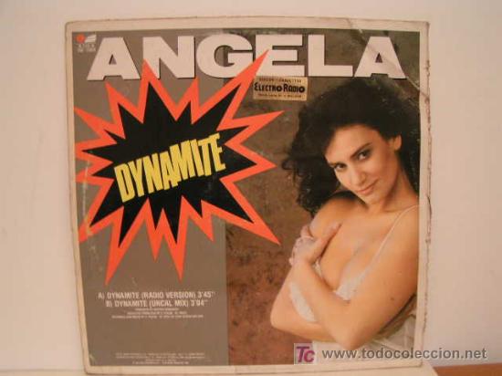 Discos de vinilo: MAXI SINGLE VINILO ANGELA - DYNAMITE - 1989 - Foto 1 - 26840261