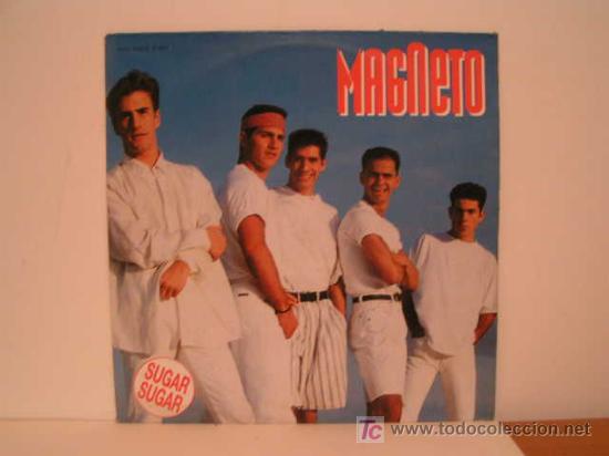 Discos de vinilo: MAXI SINGLE VINILO MAGNETO - SUGAR SUGAR - Foto 1