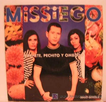 Discos de vinilo: MAXI SINGLE MISSIEGO - CACHETE, PECHITO Y OMBLIGO - 1996 - Foto 1