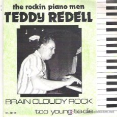 Discos de vinilo: THE ROCKIN PIANO MEN *** TEDDY REDELL***WHITE LABEL RECORDS HOLLAND. Lote 12199058
