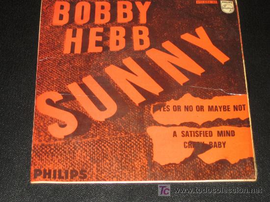 Discos de vinilo: BOBBY HEBB - SUNNY - Foto 1