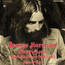 Disques de vinyle: GEORGES HARRISON / GIVE ME LOVE. Lote 22394291