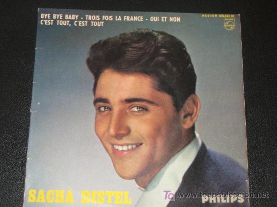 Discos de vinilo: SACHA DISTEL - BYE BYE BABY - Foto 1