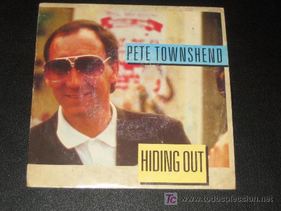 Discos de vinilo: PETE TOWNSHEND - HIDING OUT - Foto 1