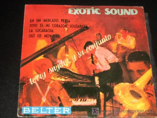 Discos de vinilo: TERRY SNYDER Y SU CONJUNTO - EXOTIC SOUND - Foto 1