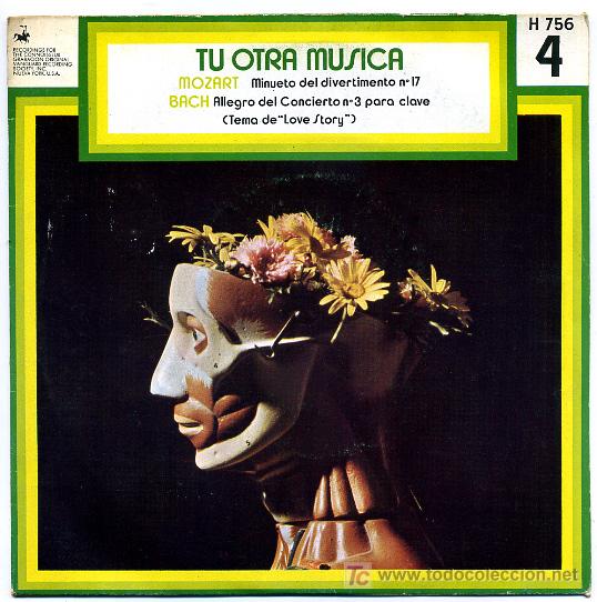 Discos de vinilo: MOZART - BACH - SINGLE 1971 S166 - Foto 1