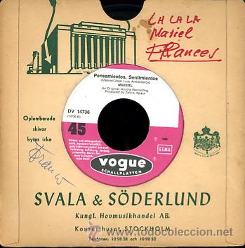Discos de vinilo: MASSIEL. EUROVISION 1968. DISCO ALEMAN - Foto 2