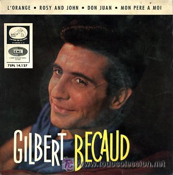 Discos de vinilo: GILBERT BECAUD - Foto 1