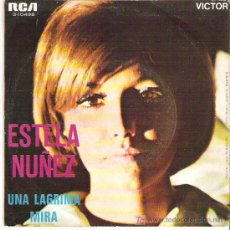 Discos de vinilo: ESTELA NUÑEZ - UNA LAGRIMA *** 1970 RCA VICTOR. Lote 16099317