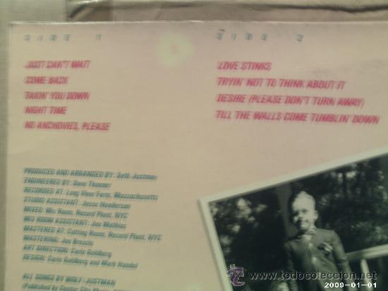 Discos de vinilo: THE J.GEILS BAND --- LOVE STINKS - Foto 2